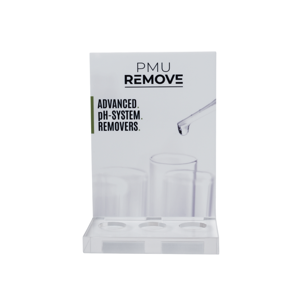 PMU REMOVE display standaards voor removers