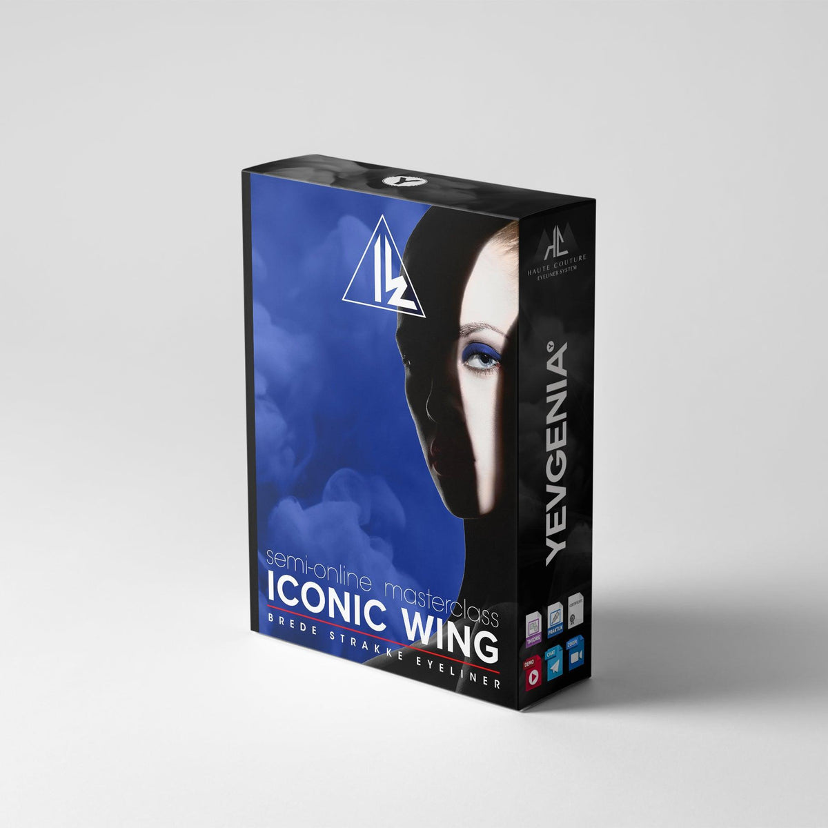 Iconic Wing Strakke Eyeliner - Yevgenia Professional